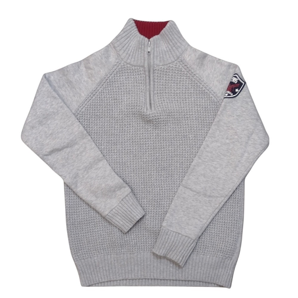 Tommy Hilfiger Kids Gray Pullover Sweater SKUK084